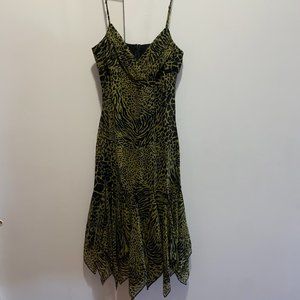 Betsey Johnson Animal Print Cocktail Dress